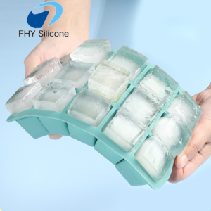 Custom Silicone Ice Tray Reusable Ice Cube Mold
