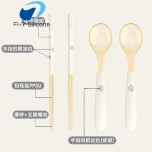 Fingerprint Memory Training Chopsticks and Spoon Set