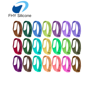 Fitness Tracker Silicone Wristband Replacement Band OEM Manufacturer for Smart Wearables