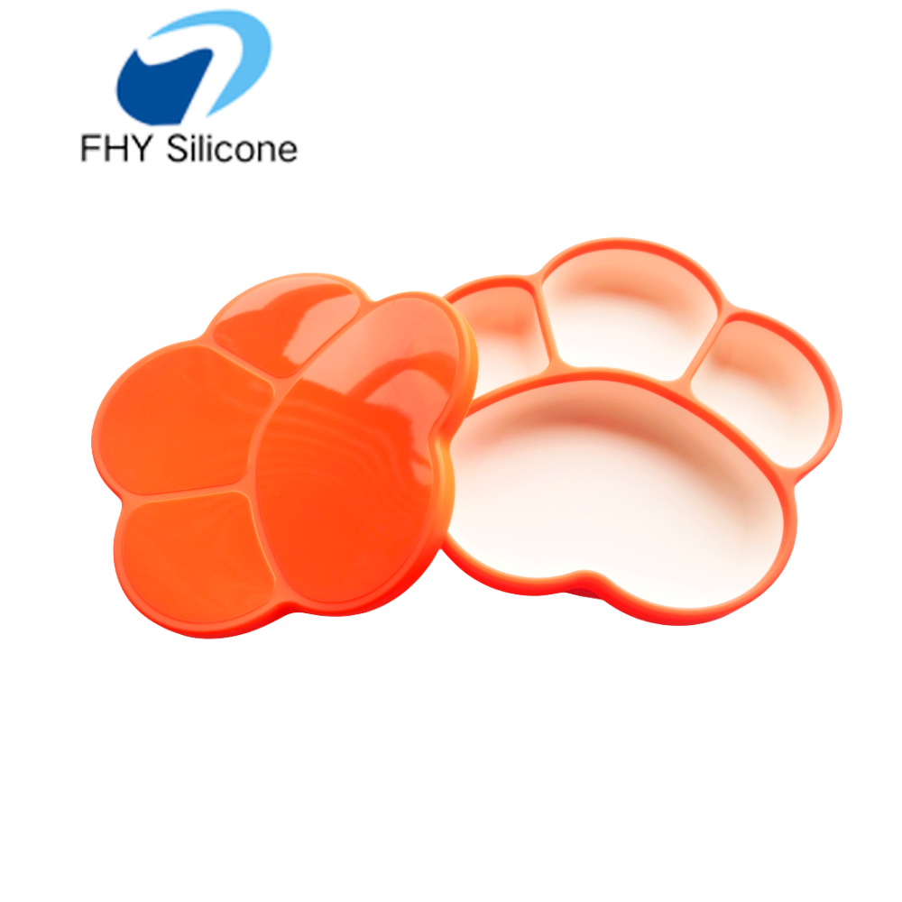 Food Grade Silicone Baby Plate Collection BPA Free Toddler Feeding Plates – Bild 4