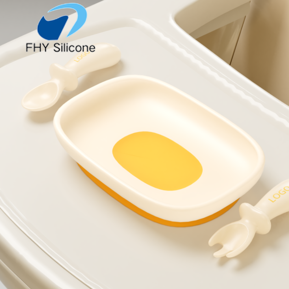 Food Grade Silicone Baby Plate Collection BPA Free Toddler Feeding Plates – Bild 2