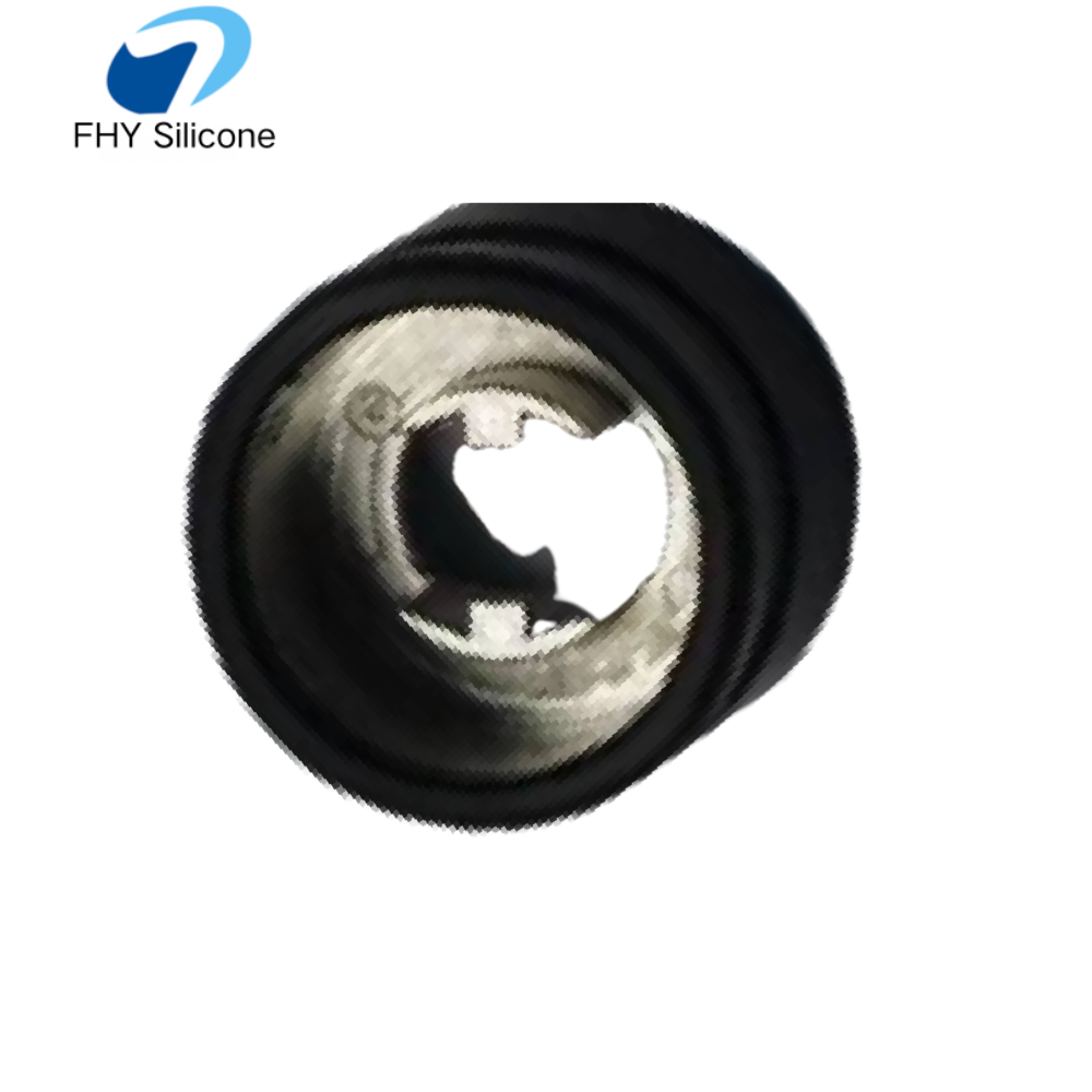 LSR Overmolded Metal Iron Components High Durability Silicone Encapsulated Steel Parts for Sealing and Protection Applications