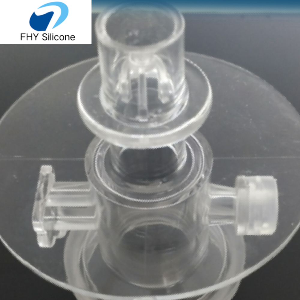 Medical Respiratory Nebulizer Cup with LSR Overmolding on PC Housing