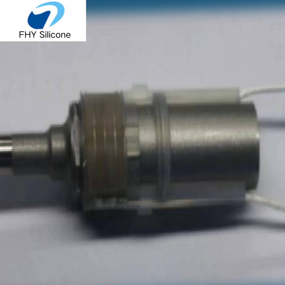 LSR Overmolded Ultrasonic Transducer Waterproof Silicone Encapsulated Acoustic Sensor Assembly