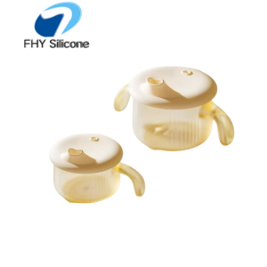 Bát ăn bằng silicone LSR, đạt tiêu chuẩn thực phẩm, dành cho trẻ sơ sinh và trẻ mới biết đi