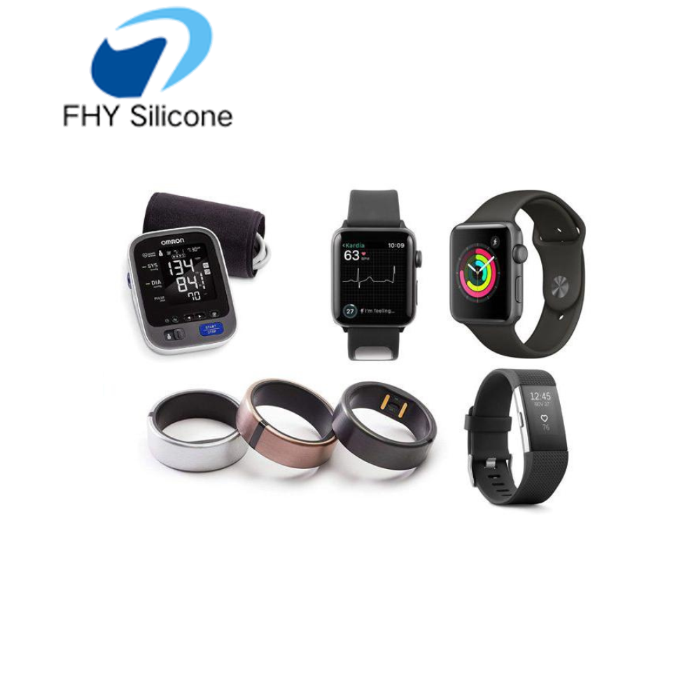 Medical Grade Silicone Watch Strap Manufacturer for Wearable Devices OEM Silicone Strap Factory