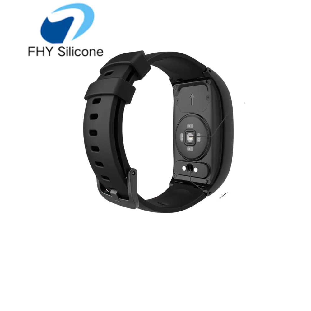 Medical Grade Silicone Watch Strap Manufacturer for Wearable Devices OEM Silicone Strap Factory - Image 2