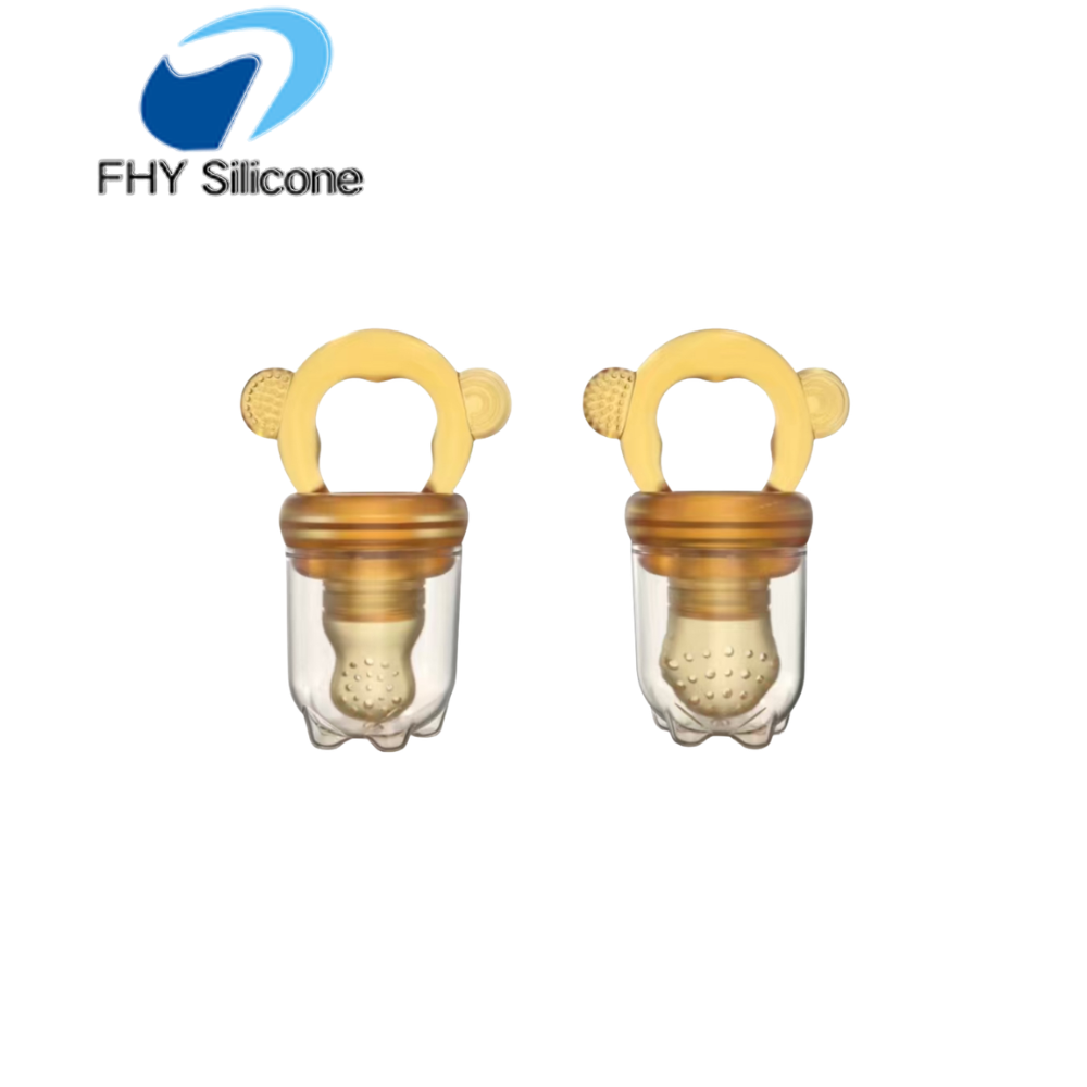 OEM Food Grade Silicone Baby Feeding Teether and Fruit Feeder – Bild 3