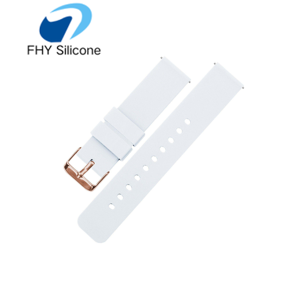 Quick Release Silicone Watch Strap Replacement Band OEM Manufacturer for Smart Watches