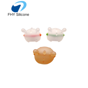 Silicone Soothing Teether – Food Grade Baby Teething Toy for Gum Relief and Comfort