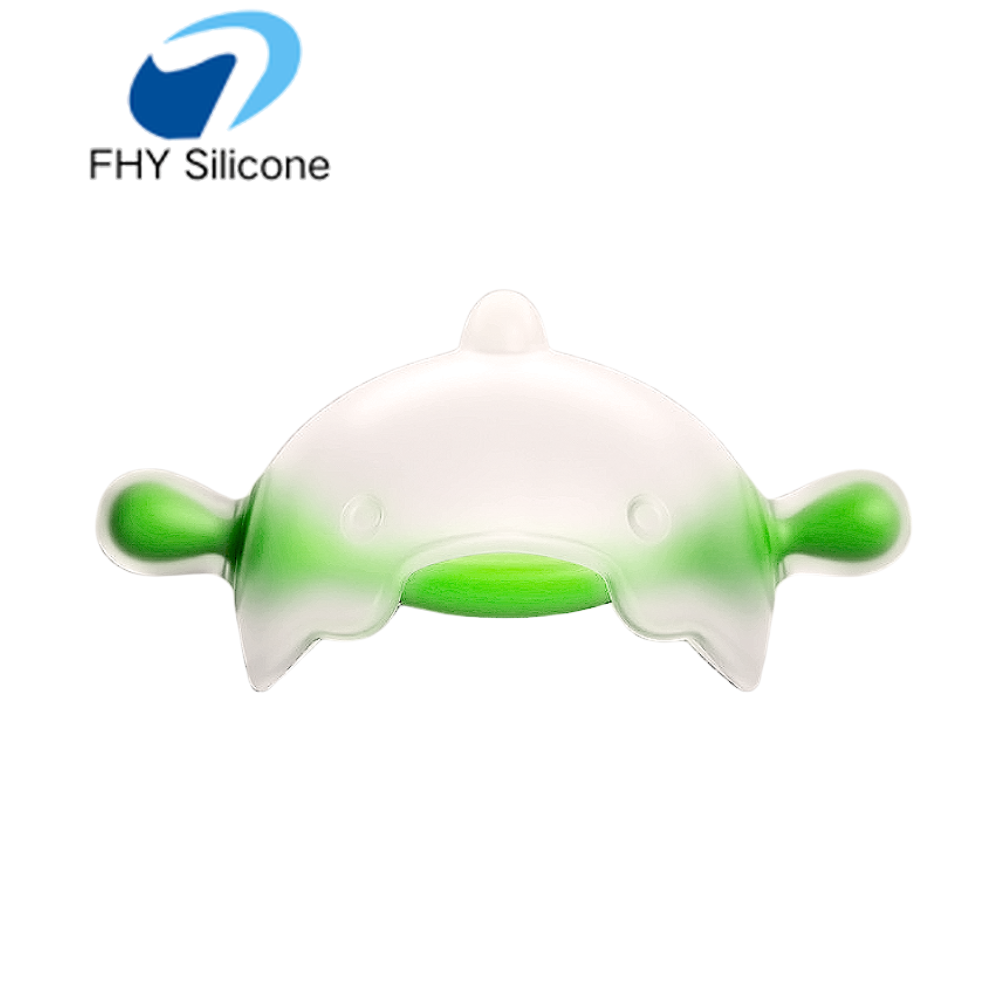 Silicone Baby Pacifier Teether – Food Grade Silicone Soothing Teether for Infants