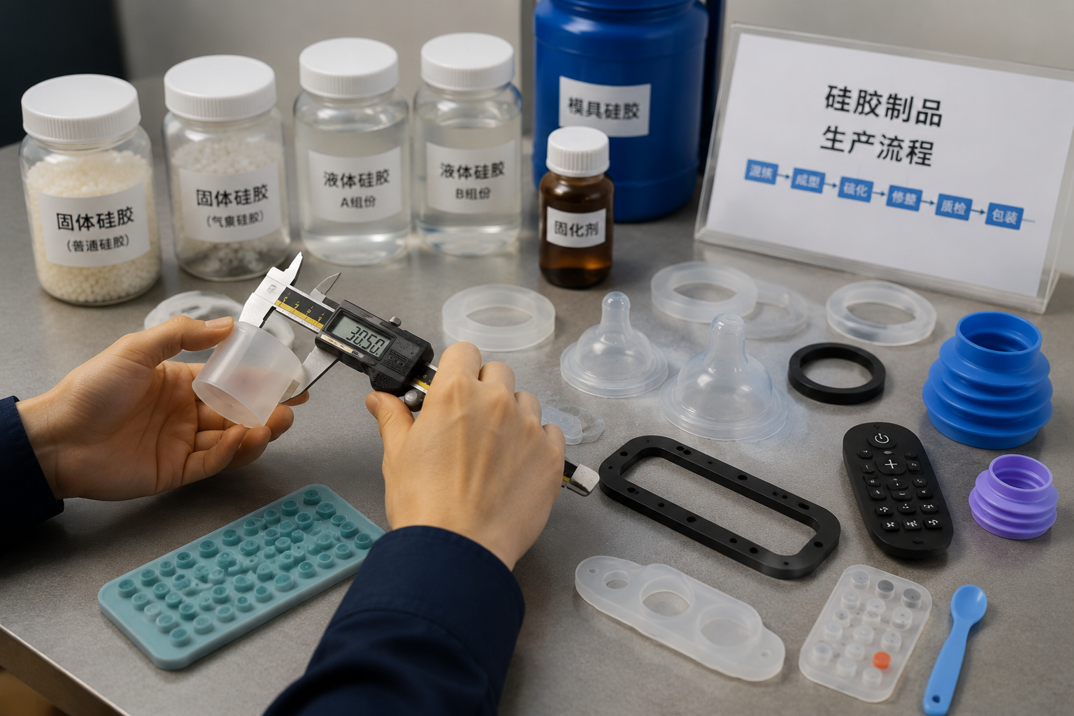 silicone products basics materials, types, properties and manufacturing guide