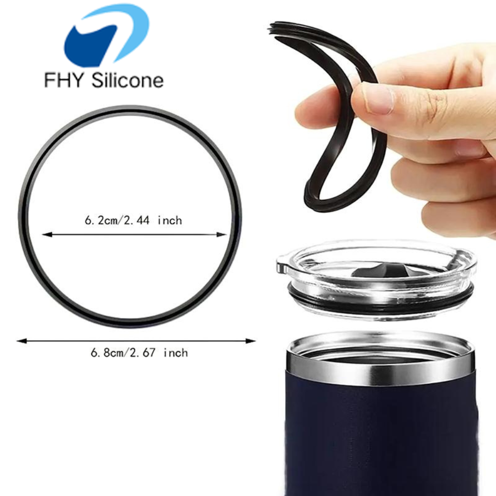 Silicone Sealing Ring Food Grade Silicone O-Ring Gasket Custom Rubber Sealing Solutions