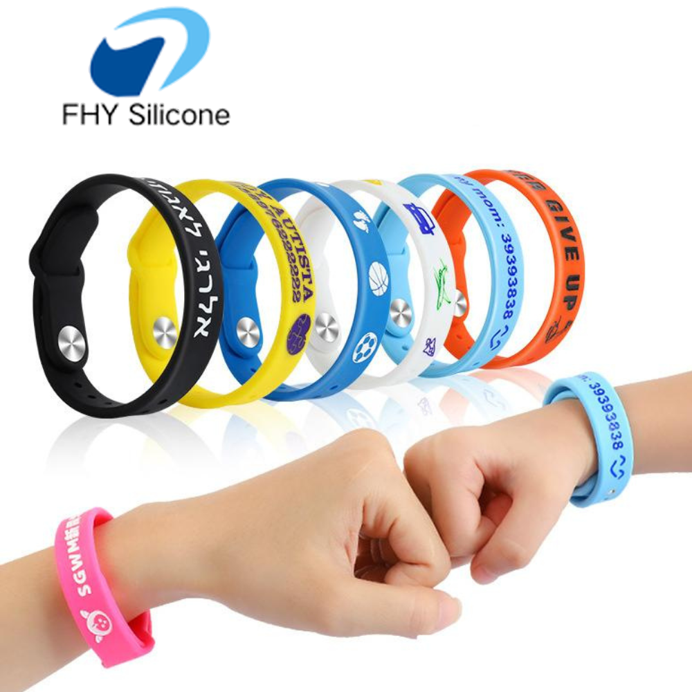 Soft Silicone Kids Watch Band Safety Anti-Lost Wrist Strap OEM Manufacturer for Smart Watches - Image 3