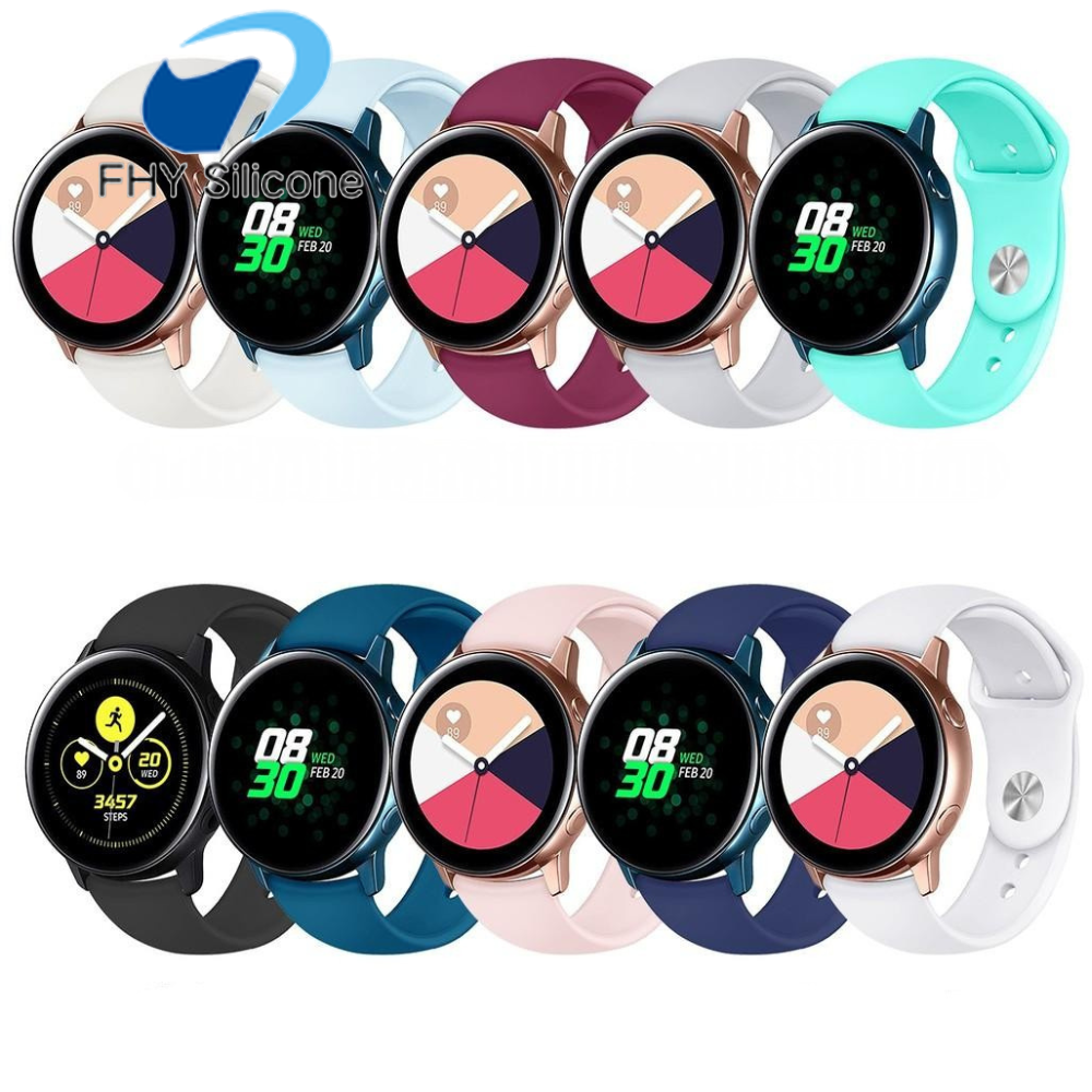 Universal Silicone Watch Strap OEM for Smart Watches Silicone Replacement Band Manufacturer - Image 3