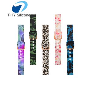 Universal Silicone Watch Strap OEM for Smart Watches Silicone Replacement Band Manufacturer