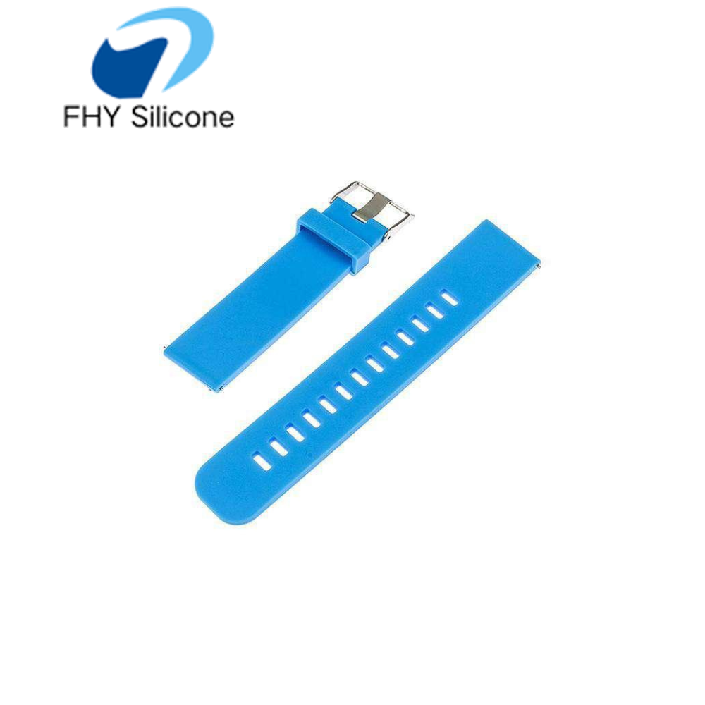 Universal Silicone Watch Strap OEM for Smart Watches Silicone Replacement Band Manufacturer - Image 2