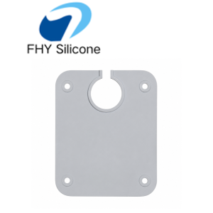 Custom Square Silicone Sealing Gasket Plate for Industrial Equipment | OEM & ODM Silicone Rubber Parts Manufacturer