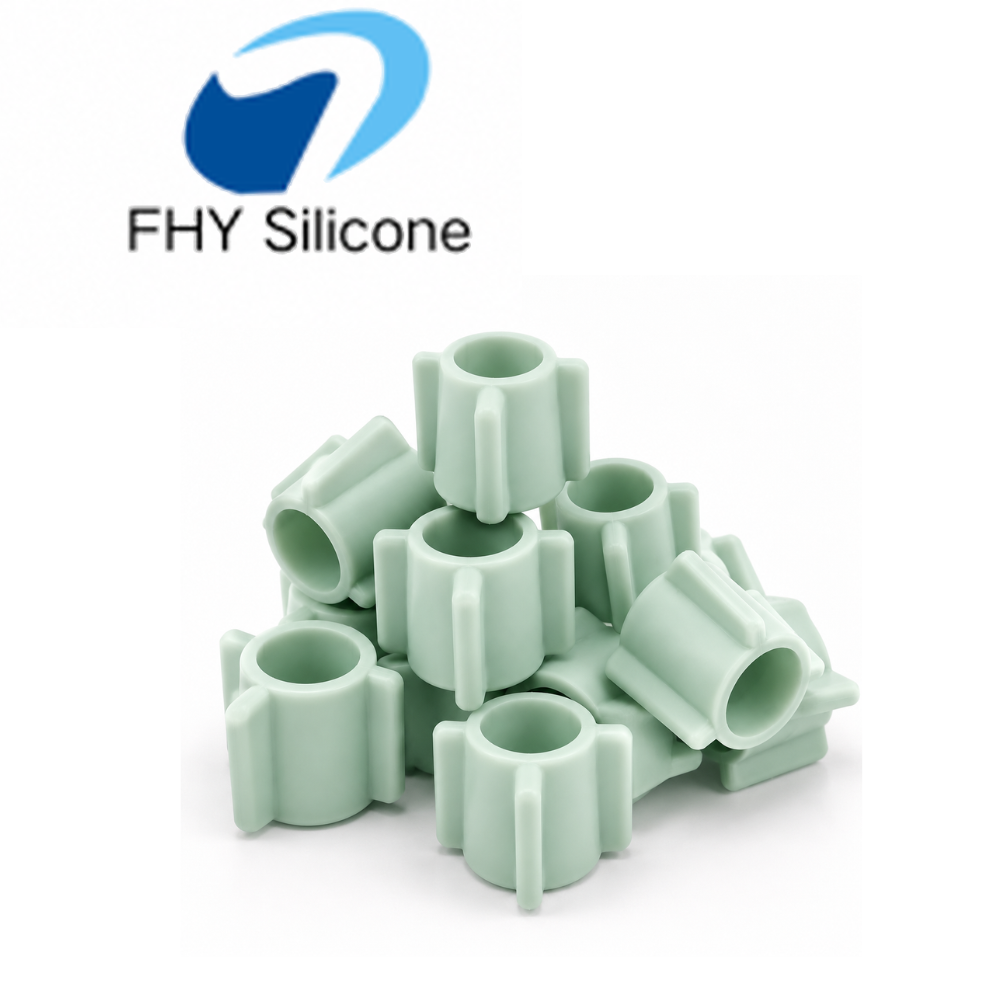 Custom Silicone Fixing Clip – Three-Wing Elastic Positioning Holder, Anti-Slip Silicone Fastener | OEM/ODM Manufacturer - 圖片 4
