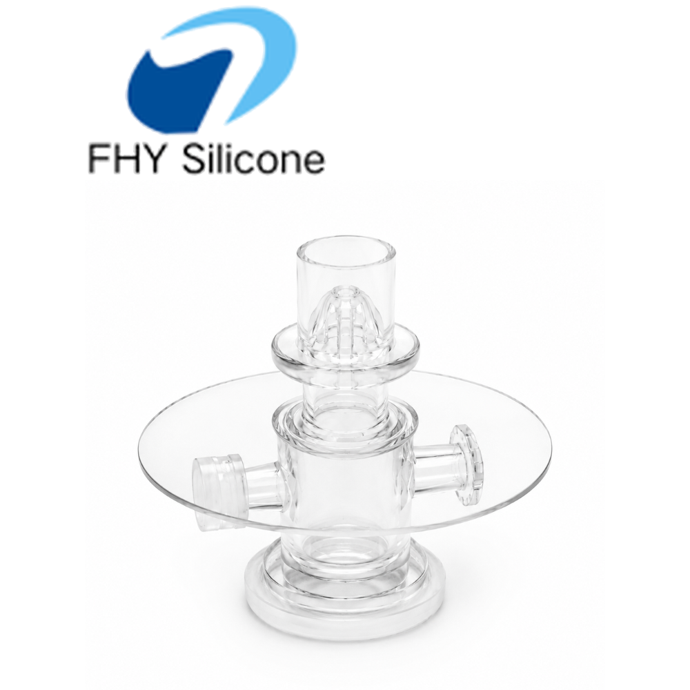 Medical Silicone Nebulizer Cup for Respiratory Therapy | OEM Custom Nebulizer Chamber Manufacturer - Image 2