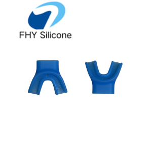 Boccaglio personalizzato in silicone a forma di U per l'allenamento respiratorio e l'attrezzatura da snorkeling