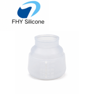 Food Grade Silicone Measuring Cup with Scale | Flexible Mixing & Pouring Cup | Reusable Baking & Kitchen Measuring Bowl