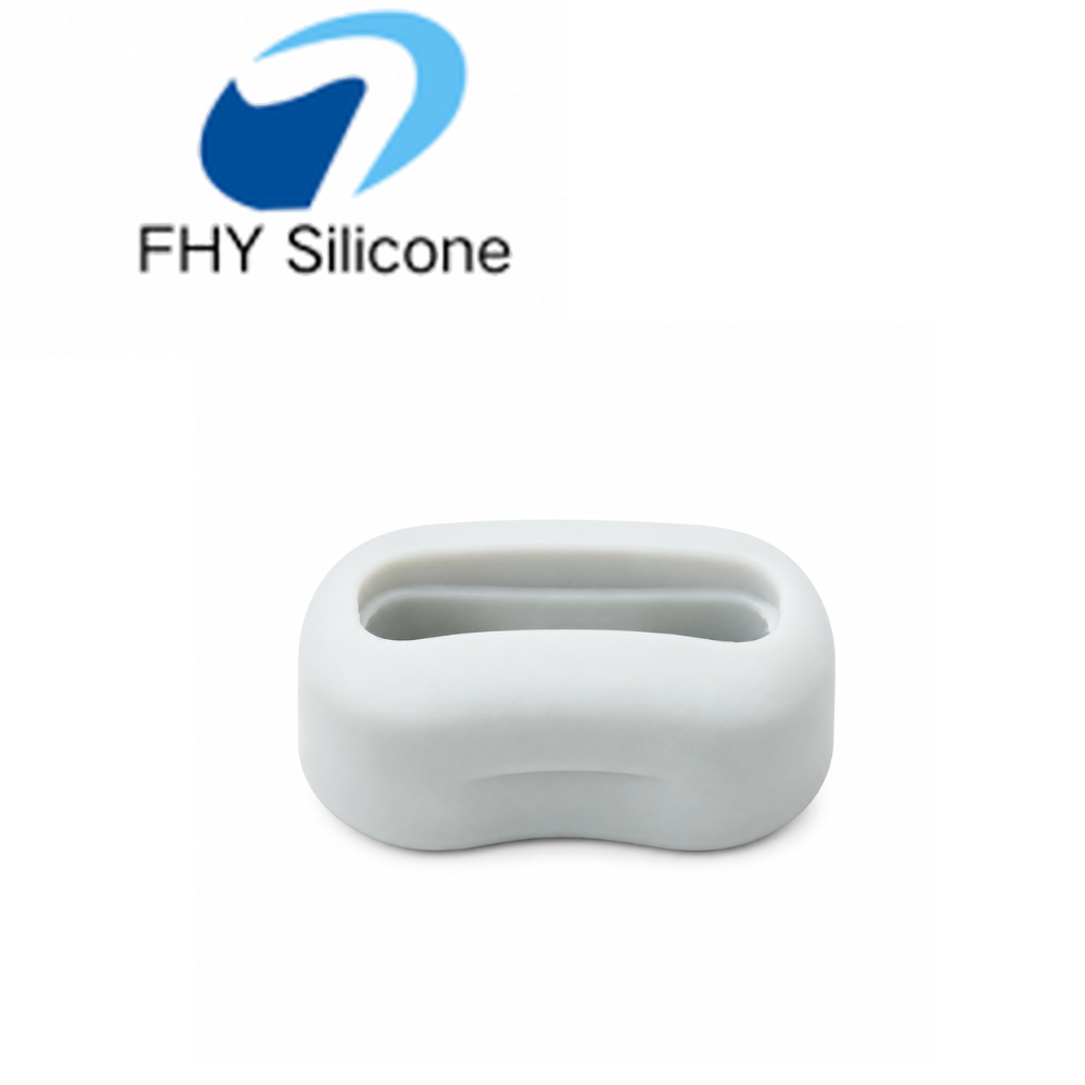 Custom One-Piece Silicone Double-Hole Cord Sleeve for Cord Management and Protection