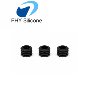 Custom Ribbed Silicone Sealing Plug | Waterproof Dustproof Silicone Hole Plug | Industrial Rubber End Cap OEM & ODM