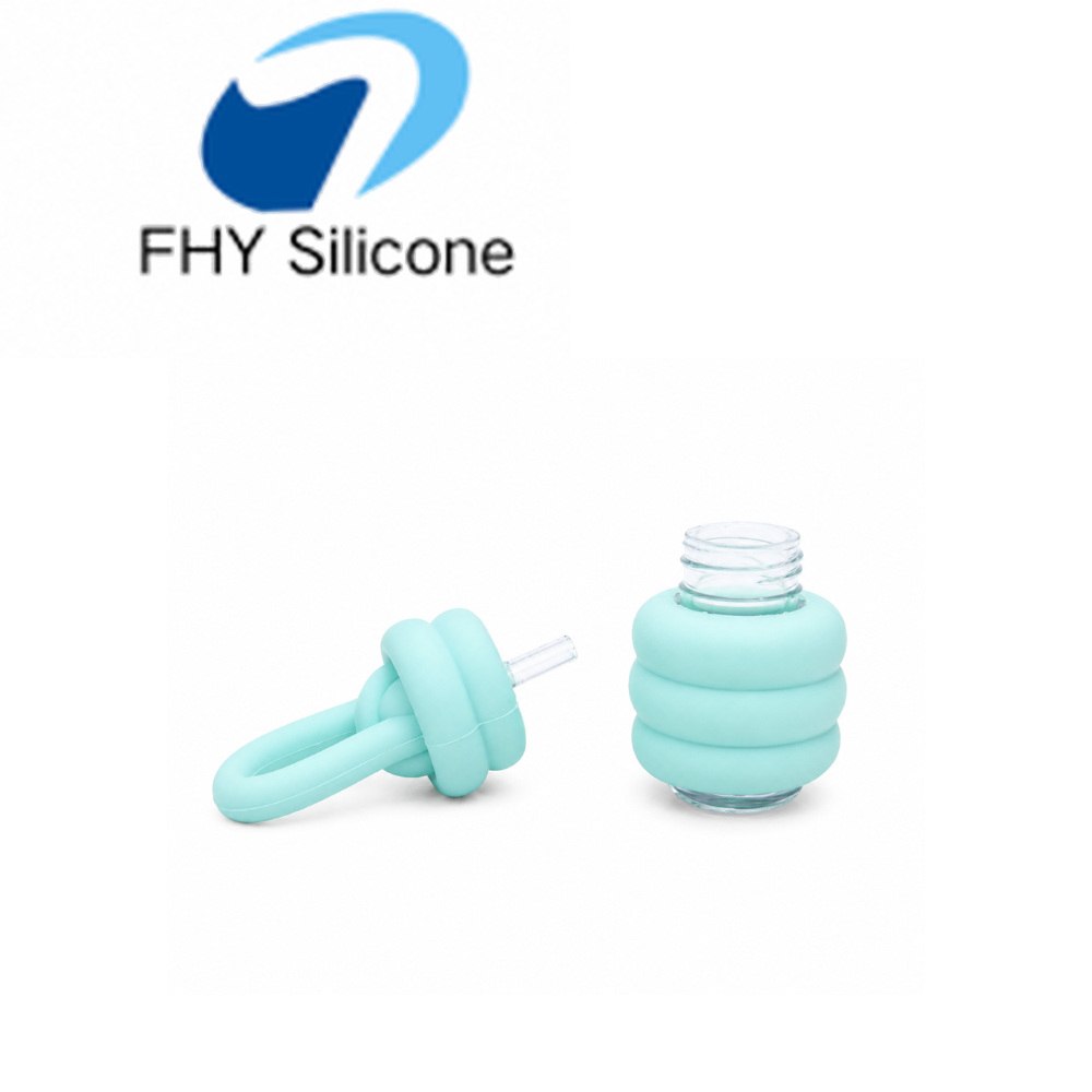 Silicone Protected Perfume Bottle – Refillable Travel Perfume Atomizer with Soft Silicone Protective Sleeve & Hanging Loop - 이미지 3