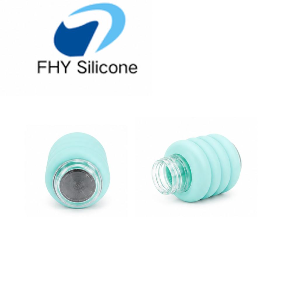 Silicone Protected Perfume Bottle – Refillable Travel Perfume Atomizer with Soft Silicone Protective Sleeve & Hanging Loop - 이미지 4