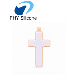 Silicone Cross Pendant Necklace for Adults and Children